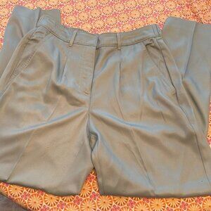 Women’s Croft & Barrow Light Pastel Green Straight Leg Pants Size 10 Lyocell